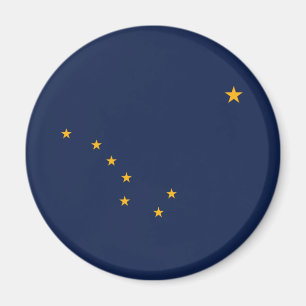 Staatsflagge Alaska Magnet