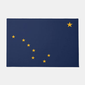 Staatsflagge Alaska, USA Fußmatte