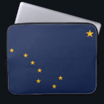Staatsflagge Alaska, USA Laptopschutzhülle<br><div class="desc">Alaska-Staat</div>