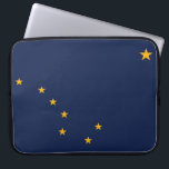 Staatsflagge Alaska, USA Laptopschutzhülle<br><div class="desc">Alaska-Staat</div>
