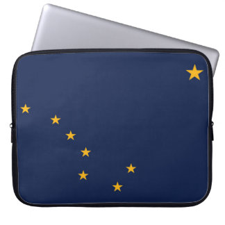 Staatsflagge Alaska, USA Laptopschutzhülle