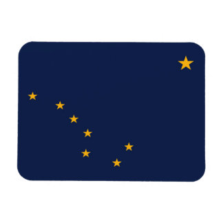Staatsflagge Alaska, USA Magnet