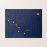 Staatsflagge Alaska, USA Puzzle<br><div class="desc">Alaska-Staat</div>