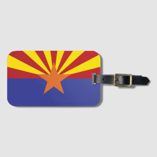 Staatsflagge Arizona, USA Gepäckanhänger