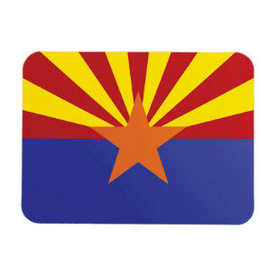 Staatsflagge Arizona, USA Magnet