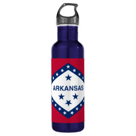 Staatsflagge Arkansas Edelstahlflasche