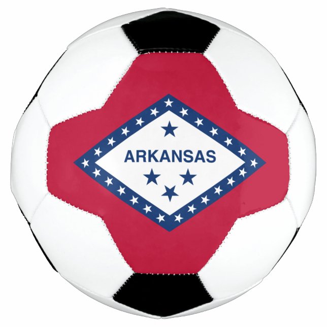 Staatsflagge Arkansas Fußball (Vorderseite)