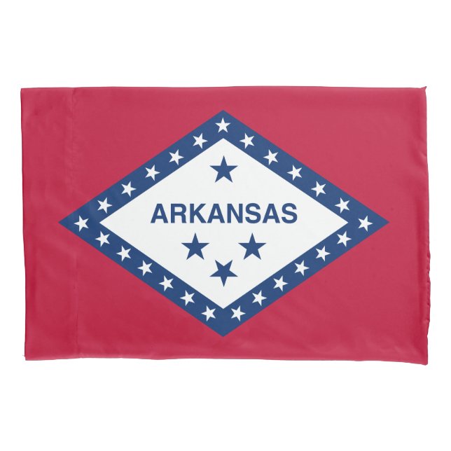 Staatsflagge Arkansas Kissenbezug (Vorderseite)