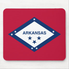 Staatsflagge Arkansas Mousepad