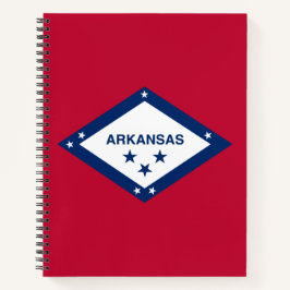 Staatsflagge Arkansas Notizbuch