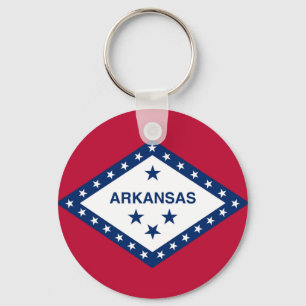Staatsflagge Arkansas Schlüsselanhänger