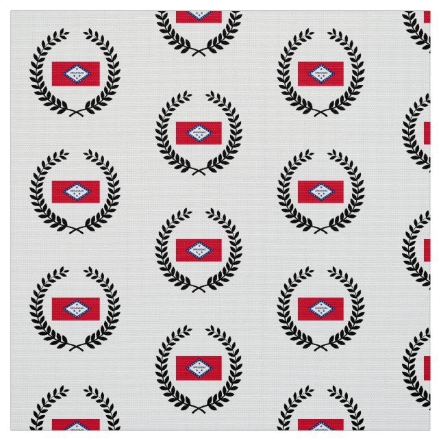 Staatsflagge Arkansas Stoff (Muster)