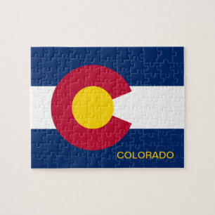 Staatsflagge Colorado 8x10 Puzzle