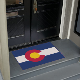 Staatsflagge Colorado Fußmatte