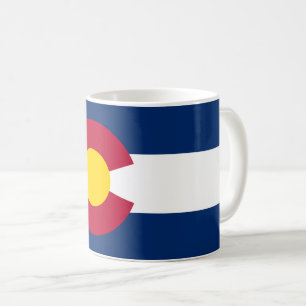Staatsflagge Colorado Kaffeetasse