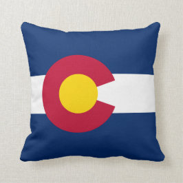 Staatsflagge Colorado Kissen