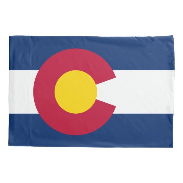 Staatsflagge Colorado Kissenbezug (Rückseite)