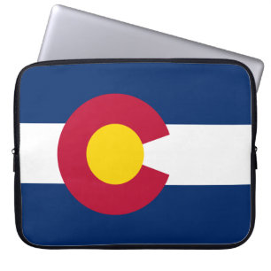 Staatsflagge Colorado Laptopschutzhülle