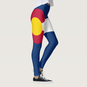 Staatsflagge Colorado Leggings