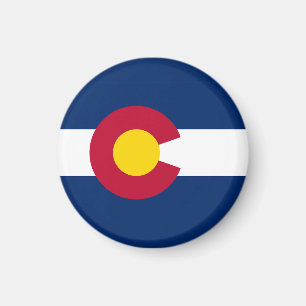Staatsflagge Colorado Magnet