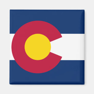 Staatsflagge Colorado Magnet