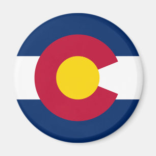 Staatsflagge Colorado Magnet