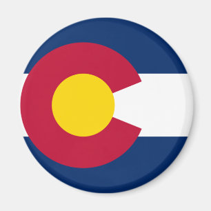 Staatsflagge Colorado Magnet