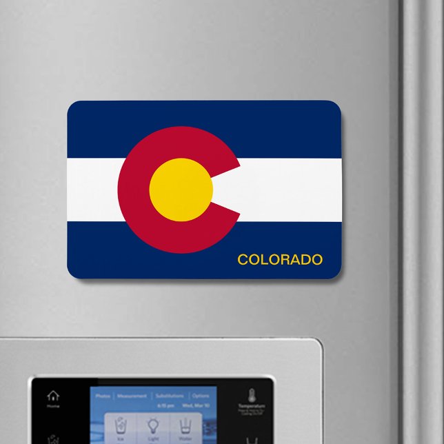 Staatsflagge Colorado Magnet (Colorado State Flag Magnet)