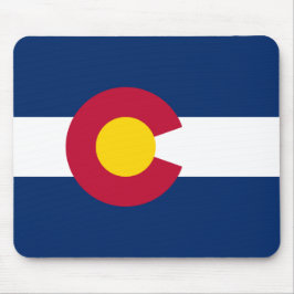 Staatsflagge Colorado Mousepad