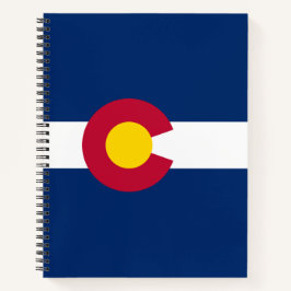 Staatsflagge Colorado Notizbuch