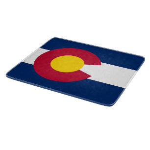 Staatsflagge Colorado Schneidebrett