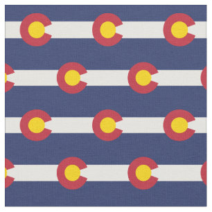 Staatsflagge Colorado Stoff