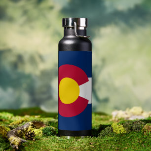 Staatsflagge Colorado Trinkflasche