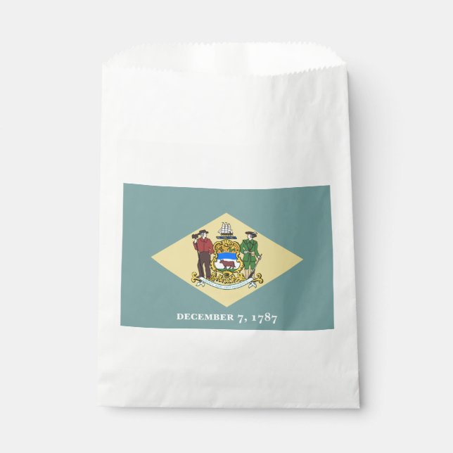 Staatsflagge Delaware Geschenktütchen (Vorderseite)