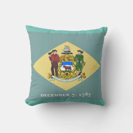 Staatsflagge Delaware Kissen