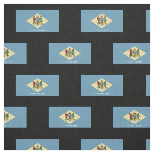 Staatsflagge Delaware Stoff (Muster)