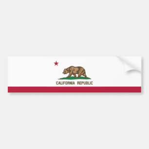 Staatsflagge der California Republic Autoaufkleber