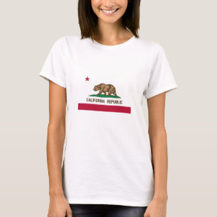 Staatsflagge der Republik Kalifornien T-Shirt