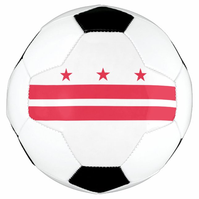 Staatsflagge der Washington DC Fußball (Vorderseite)
