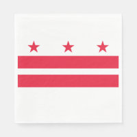 Staatsflagge der Washington DC