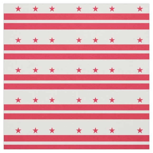 Staatsflagge der Washington DC Stoff (Muster)