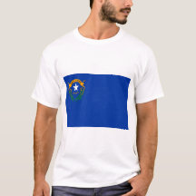 Staatsflagge des T - Shirt Nevada