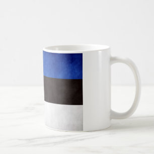Staatsflagge Estlands Kaffeetasse
