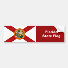 Staatsflagge Florida Autoaufkleber