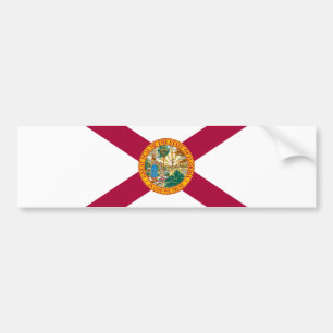 Staatsflagge Florida Autoaufkleber
