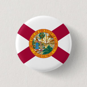 Staatsflagge Florida Button