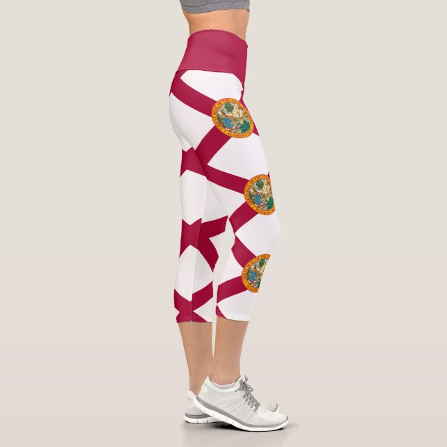 Staatsflagge Florida Capri Leggings