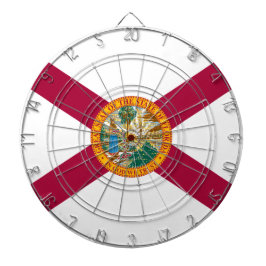 Staatsflagge Florida Dartscheibe