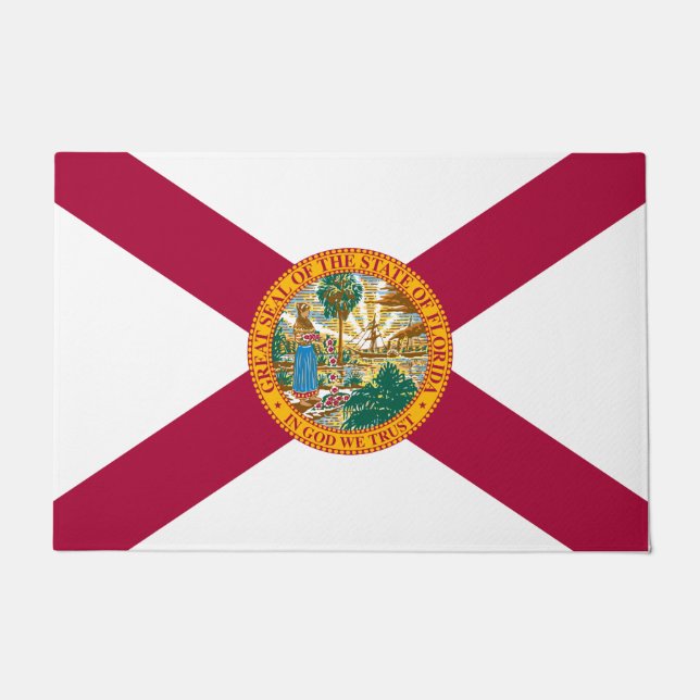 Staatsflagge Florida Fußmatte (Vorderseite)