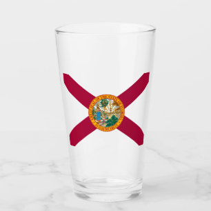 Staatsflagge Florida Glas